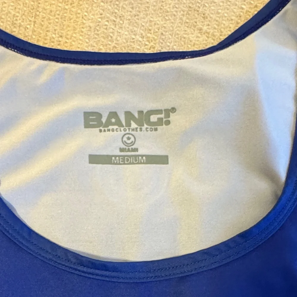 BANG! Men's Colorful Tank Tops - Blue, Black, Orange, Multicolor - Picture 2 of 3